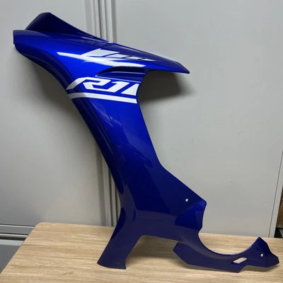 Совершенно новый оригинальный производитель 2017 Yamaha YZF R1 RN32 RN49 левый обтекатель боковой пластиковый чехол синий - Изображение 1 из 4