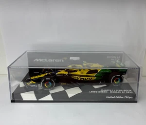 McLAREN MCL38 NORRIS MONACO 1/43 GP 2024 MINICHAMPS PMA - Foto 1 di 4