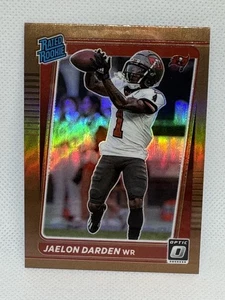 2021 Donruss Optic Jaelon Darden Rated Rookies RPS Auto Bronze Buccs - Bild 1 von 2