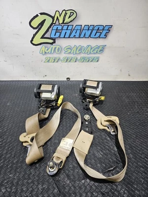 Cintos de segurança dianteiros Acura Tsx 2004-2008 bronzeados direita e esquerda motorista e passageiro dianteiro - Imagem 1 de 3