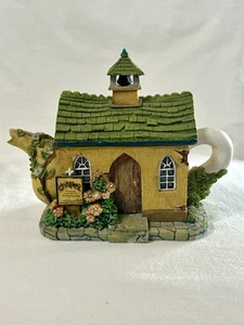 Tell Tale Teapots Father Jack's Chapel Trinket Box Figural Tea Pot Handpainted - Bild 1 von 8