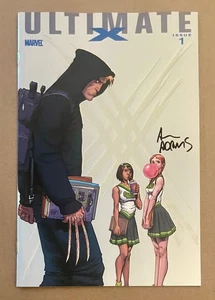 Ultimate X #1 Foil 1:25 Variant SIGNED Arthur Adams Marvel 2010 1st Jimmy Hudson - Bild 1 von 1