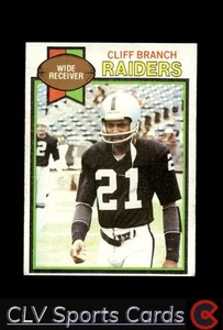 Football sports Topps Cliff Branch Oakland Raiders Near Mint or Better - Picture 1 of 2