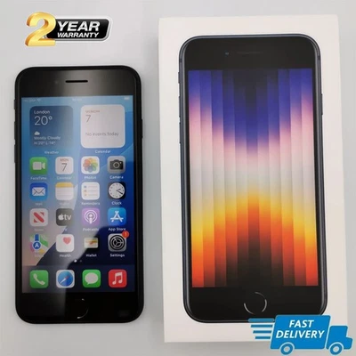 NEW Sealed Apple iPhone SE 2022 3rd Gen 64/128GB/256GB Factory Unlocked GSM+CDMA