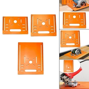 Cutting Machine Base Plate Circular Saw Guide Rail Tool Portable Sturdy Table - Picture 1 of 17