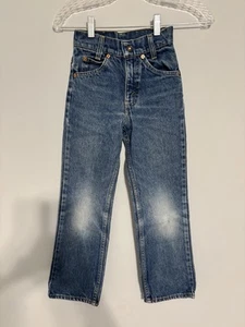 Vintage 80’s Levi’s Orange Tab Boys Size 8 Slim Straight Leg - Picture 1 of 5