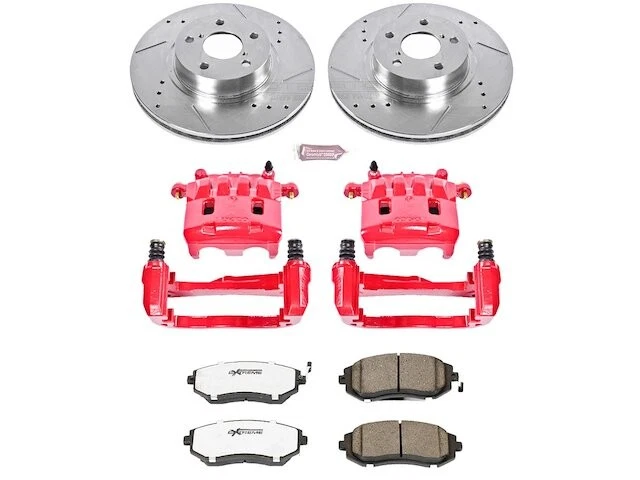 Kit de pastillas de freno delanteras y rotor para Subaru Impreza 2003 2004 TM767DT 2002-2010 Foto 1 de 1