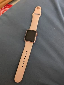 APPLE Watch Series 1 1st Gen GPS - 38 MM Aluminum Case TESTED WORKING - Zdjęcie 1 z 3