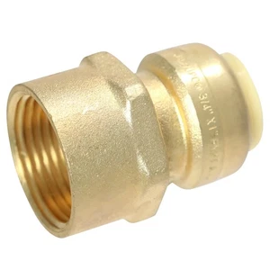 1 Pezzo Xfitting 3/4" Push Fit X 1" Femmina Adattatore Npt/fnpt Certificato a Nsf Ans - Foto 1 di 6