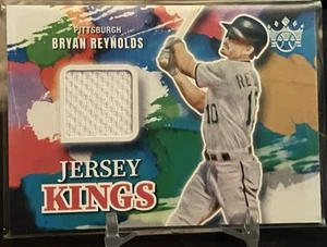 Camiseta Panini Diamond Kings Bryan Reynolds 2022 Kings Relic #JK-BR Pirates - Imagen 1 de 2