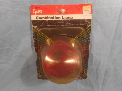 Grote 50852-5 Combinação Lâmpada Luz de Seta Traseira de Parada (com Janela de Licença) NOS - Imagem 1 de 4