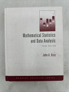 Mathematical Statistics and Data Analysis Hardcover w/ CD Data Sets - Picture 1 of 13