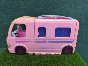 Mattel Barbie Dream Camper Pink RV Bus Home Van Motor Playset - Picture 1 of 9