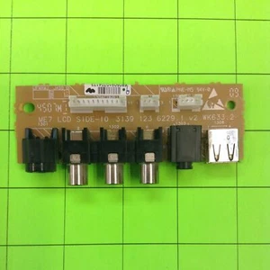 Philips 42PFL7422D/37 TV Television Port Jack IO Board WK633.2 - Picture 1 of 3