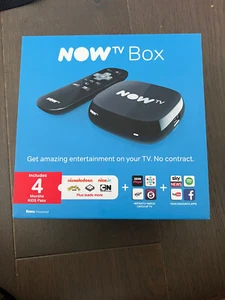 Now TV Box 4200SK Black Streaming Unit Remote Control Entertainment Pass Sky ITV - Picture 1 of 5