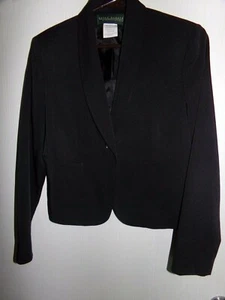 Giacca vestito blazer nero Harve Benard Benard Holtzman donna taglia 4 usata in ottime condizioni - Foto 1 di 4