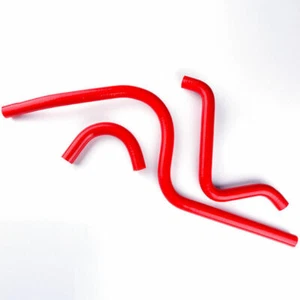 Fit Kawasaki Brute Force 750 KVF750 2005 2006 2007 Red Silicone Radiator Hose - Picture 1 of 5