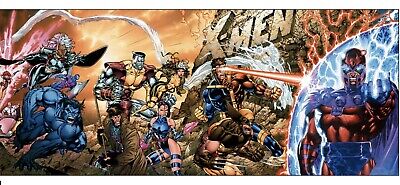 Jim Lee  X-Men #1  Variant Screen Print Poster Mondo Artist Bottleneck • 460$