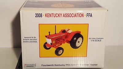 Ertl Allis Chalmers D21 1/16 diecast metal farm tractor replica collectible - Image 1 of 4