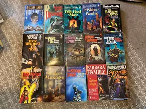 15 fantasy paperbacks by Barbara Hambly Del Rey - Picture 1 of 1