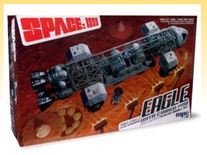 MPC 1/48 SPACE 1999 EAGLE TRANSPORTER 22" LONG W/ CARGO POD MODEL KIT # 990 F/S - Picture 1 of 7