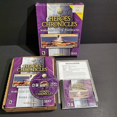 Heroes Chronicles: Warlords of the Wasteland (PC, 2000) BIG BOX PC GAME - Used - Image 1 of 4