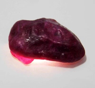 49 Ct Natural Earth Mined Madagascar Pink Ruby Rough Unheated Loose Gemstone - Image 1 of 4
