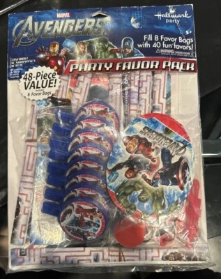 Hallmark Marvel Los Vengadores Fiesta Favor Pack Cumpleaños Bolsa de 48 Piezas Foto 1 de 2