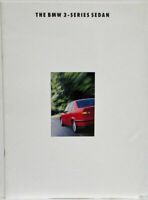 BMW Série 3 salons ORIG UK 1991 Marketing Prestige sales brochure prospekt-E36