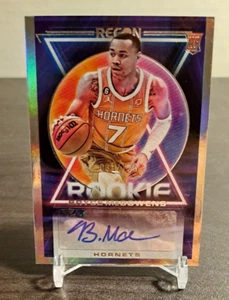2022-23 Panini Recon Basketball Rookie Signature Bryce McGowens /125 Hornets RC - Picture 1 of 2