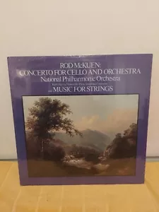 SEALED Rod McKuen Concerto For Cello & Orchestra LP - Picture 1 of 3