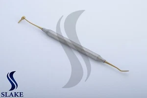 1 Pc Dental Composite Plastic Filling Restoration Instrument Gold Coated Tips - Picture 1 of 5