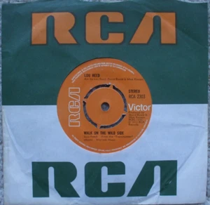 Lou Reed - Walk On The Wild Side / Perfect Day - VG+ 45 + Company Sleeve. - Picture 1 of 2