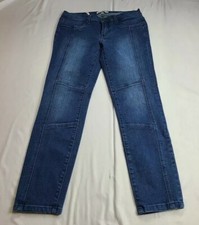 Henry & Belle Wo's 31 (30x27 MEASURED) Stretch Super Skinny Ankle Blue Jeans