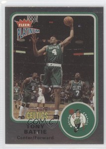 2002-03 Fleer Platinum Finish /100 Tony Battie #49