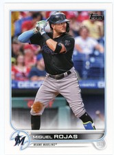 2022 Topps Series 2 Baseball #544 Miguel Rojas - Miami Marlins
