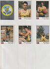 Caixa Ourense 1991 Panini Basketball Liga ACB Aufkleber 6-Karten Komplettset