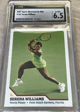 Serena Williams 2007 Sports Illustrated for Kids SI tennis card CSG graded 6.5