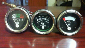 IH Farmall H, M, W,S, SH, M, SM, SMD, SMTA, W, SW Temp Oil Pr Ampere SET-3pc - Picture 1 of 6