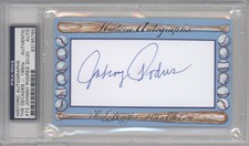 2012 Historic The Decades - 1950s Edition /20 Johnny Podres #73 Auto