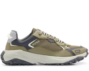 HUGO BOSS GO1ST PUME LOW-TOP SNEAKERS SCARPE UOMO 50498676340 - Imagen 1 de 5