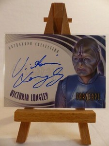 Farscape Through the Wormhole Autograph A51 Victoria Longley Pathfinder Neeyala