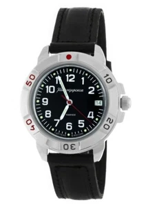 Vostok Komandirskie 43184B Watch Mechanical Military New USA Seller - Picture 1 of 9