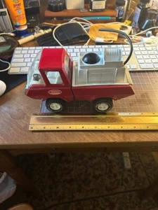 Vintage Tonka, Wasserpumpe/Spielzeug Feuerwehrauto mit Schlauch 70er Jahre - Bild 1 von 6