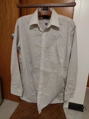 Camisa de vestir Towncraft L/S para hombre talla 17, manga 34/35 Foto 1 de 4