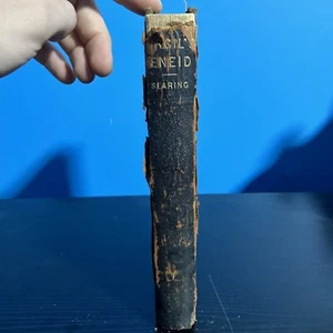 VIRGIL'S AENEID 1874 EXPLANATORY NOTES LEXICON MAS Edward Searing - Picture 1 of 7