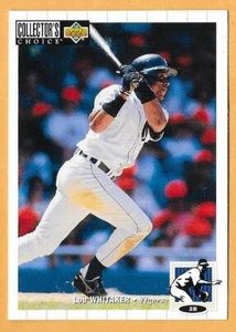 LOU WHITAKER DETROIT TIGERS #291 - CUBIERTA SUPERIOR ELECCIÓN DE COLECCIONISTA CASI NUEVO-COMO NUEVO 1994 - Imagen 1 de 2