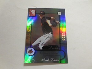 2001 Donruss Elite Extra Edition Rick Bauer Card #207 Serial #22/1000