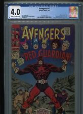 Avengers #43 (1967) CGC 4.0 [CREAM to OFF-WHITE] 1st Red Guardian!