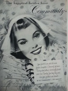 1929 Community Plate Silverware Christmas Gift Original Print Ad - Picture 1 of 1
